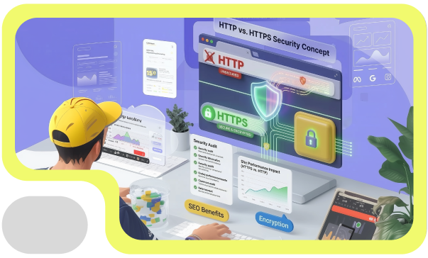 Яка різниця між HTTP та HTTPS?
